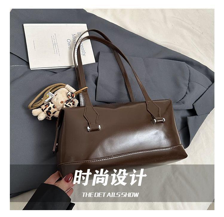 Faux Leather Tote Bag Product Image