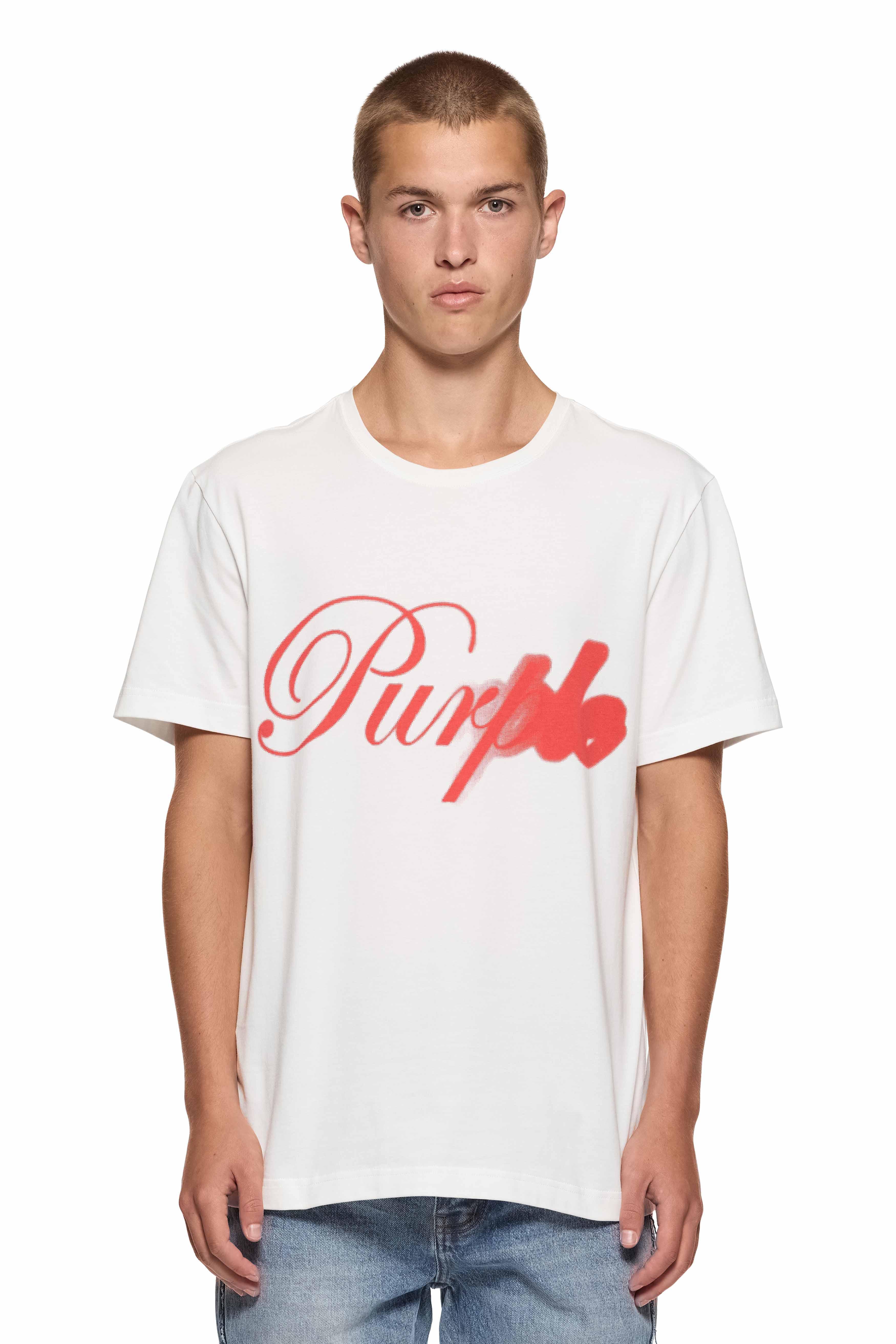 Blurred Script Tee Male Product Image