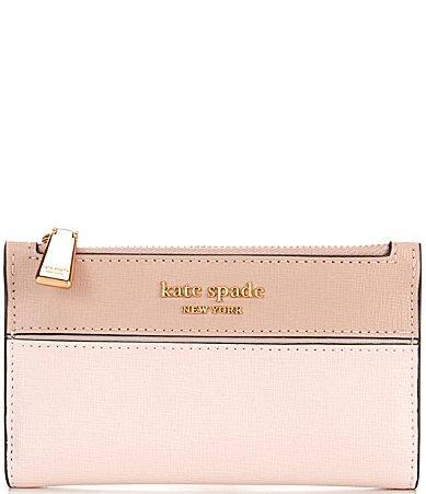 kate spade new york morgan colorblock saffiano leather bifold wallet Product Image