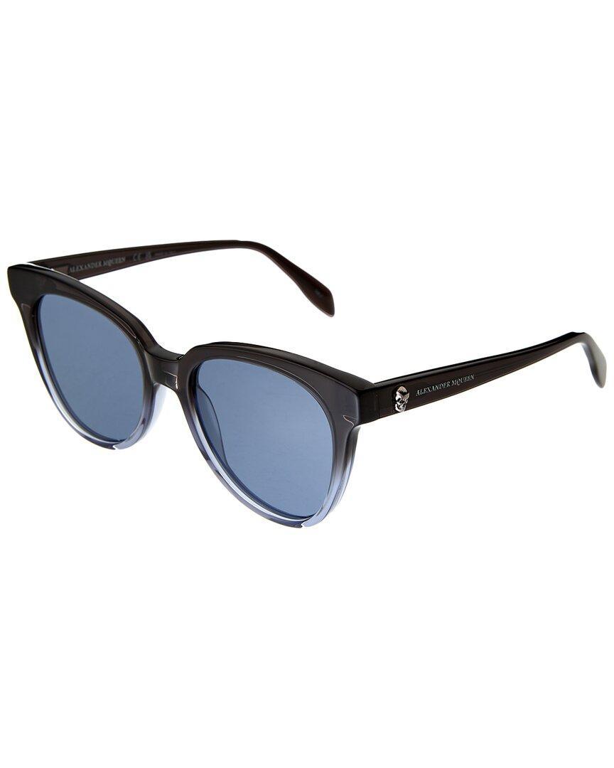 Women's Am0159s 53mm Sunglasses In Blue Product Image