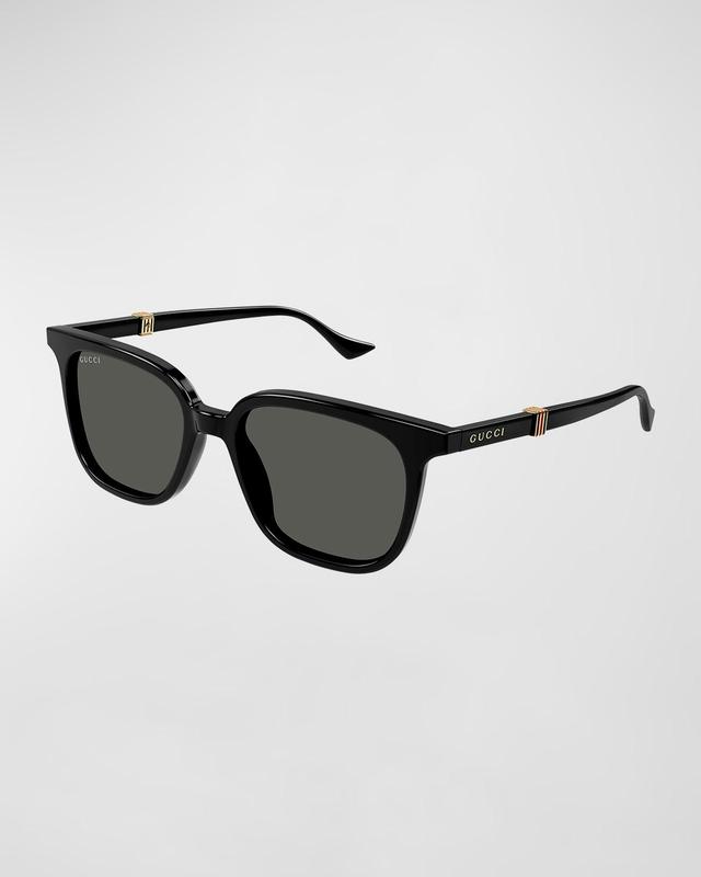 Mens Acetate Rectangle Sunglasses Product Image