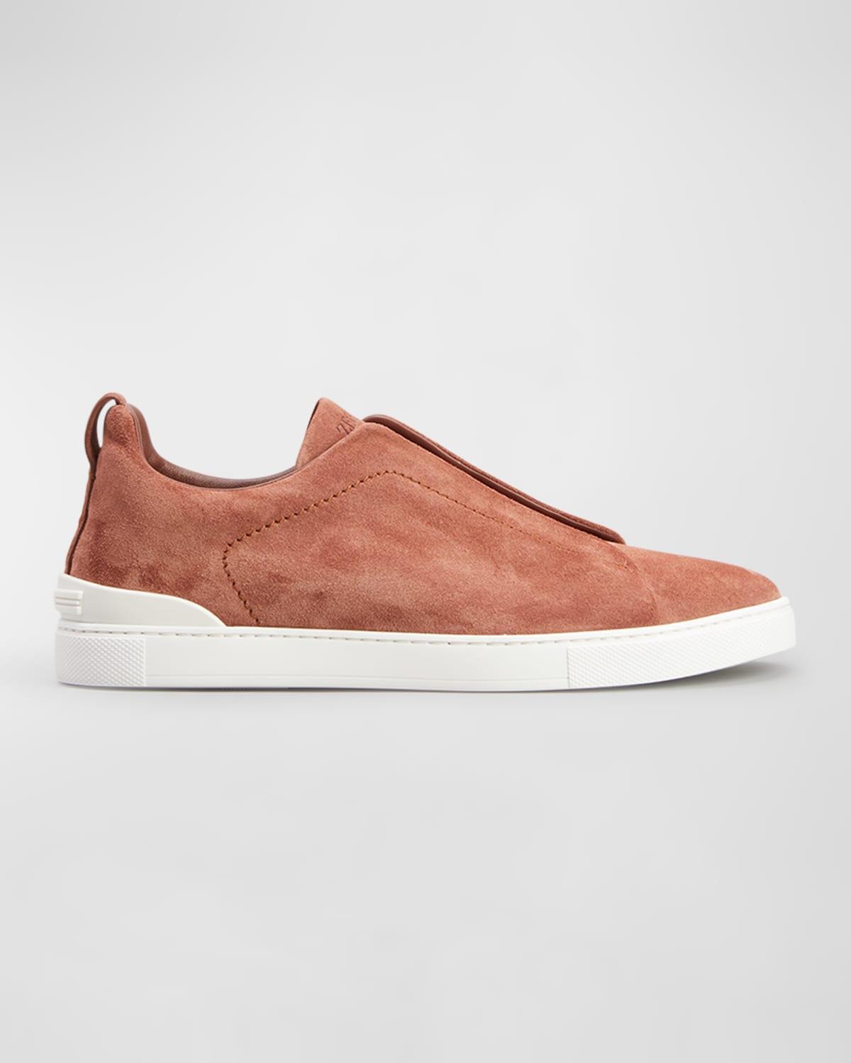 ZEGNA Triple Strap Slip-On Sneaker Product Image