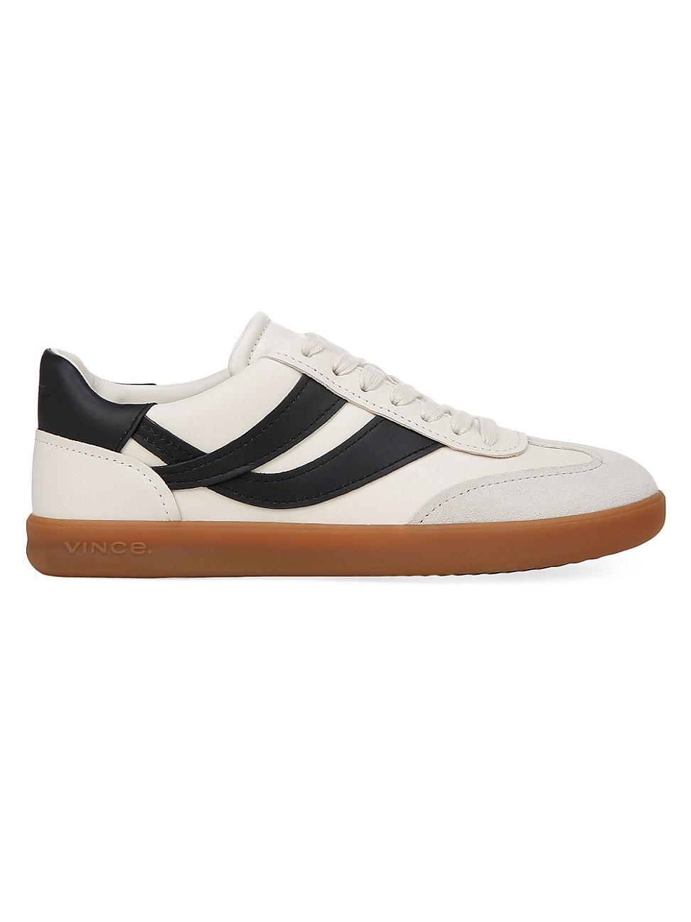 Womens Oasis Leather Low-Top Sneakers Product Image