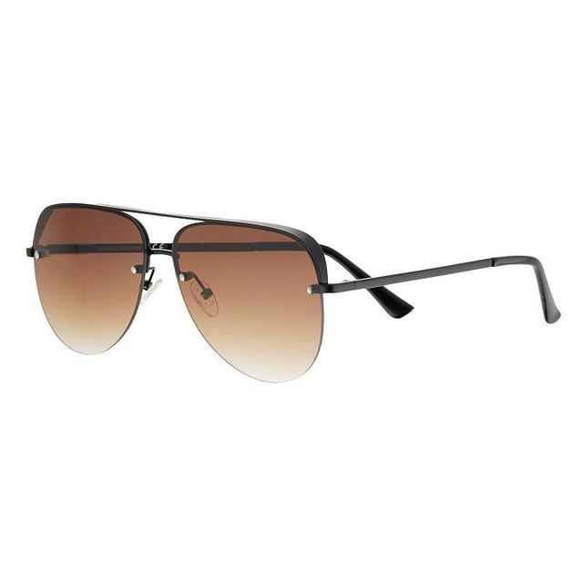 Mens Skechers 65mm Aviator Gradient Sunglasses Product Image