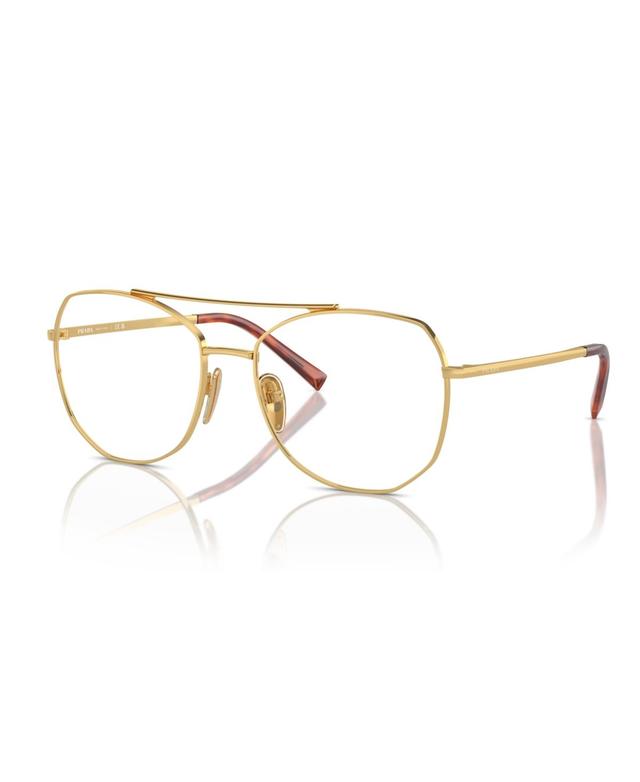 Prada Womens Eyeglasses, Pr A58V - Gold Product Image