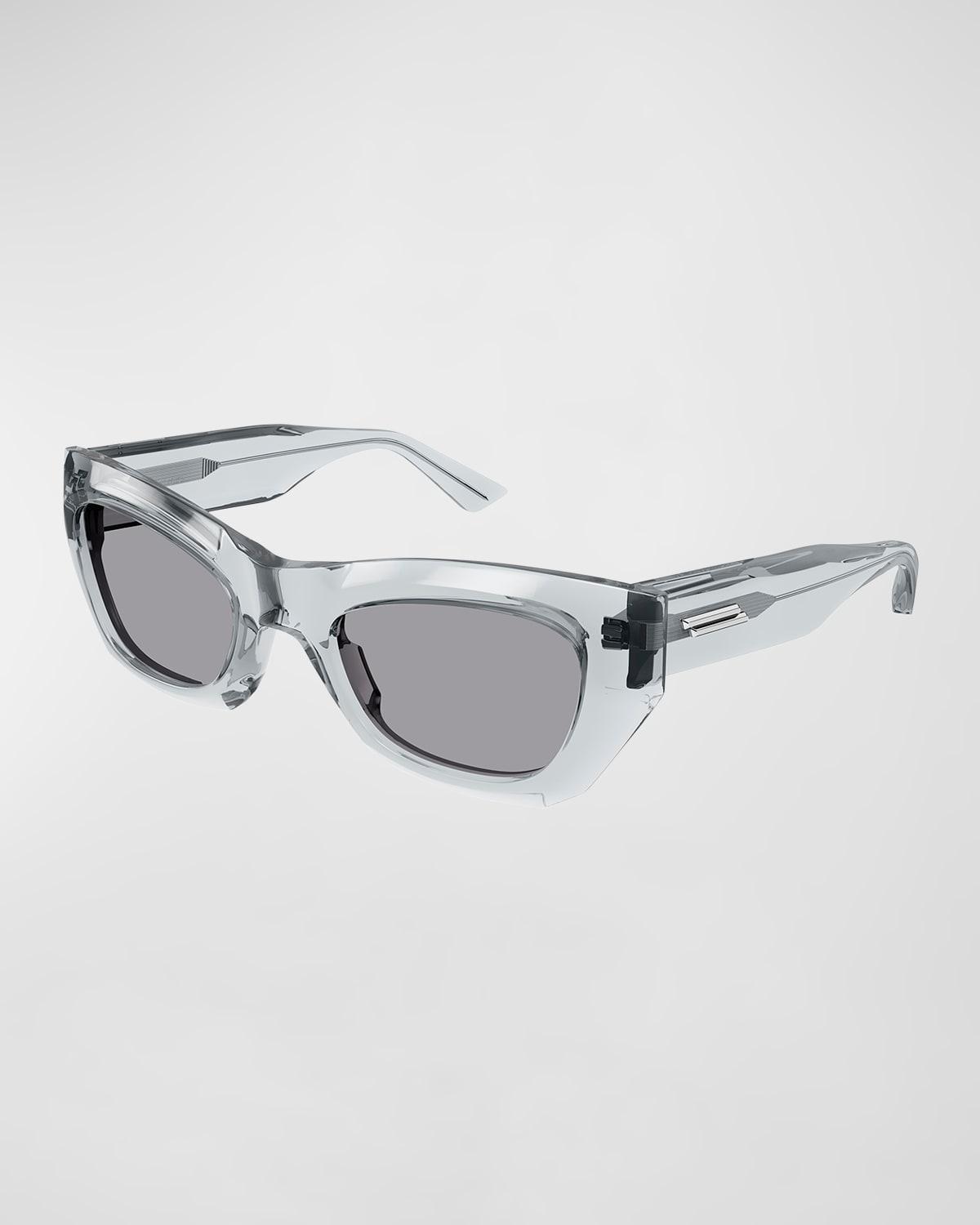 Bottega Veneta Edgy Sunglasses in Neutral Product Image