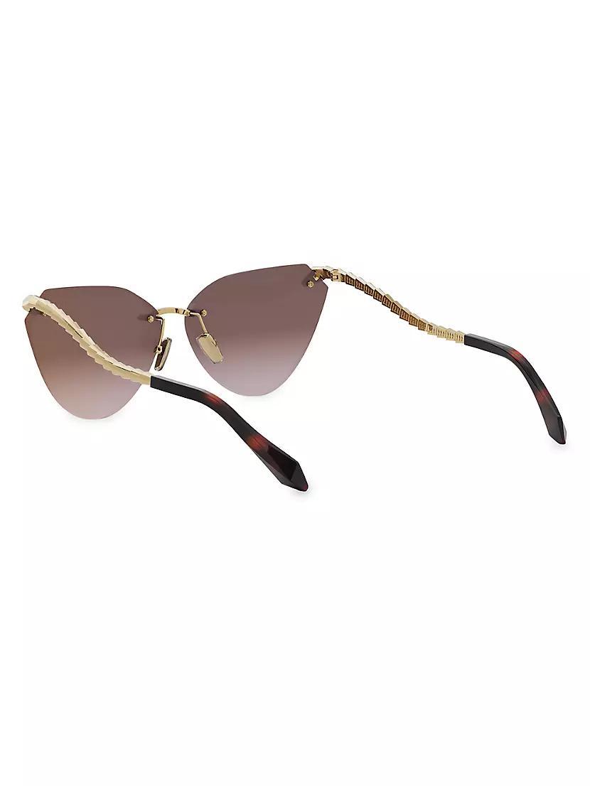 Serpenti 65MM Cat-Eye Sunglasses Product Image