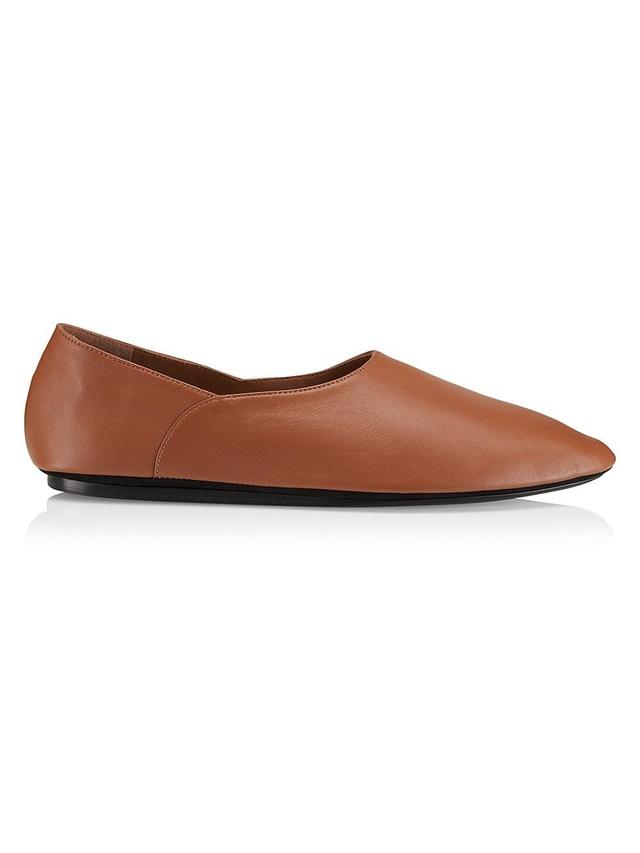 Womens Sabor Leather Flats Product Image