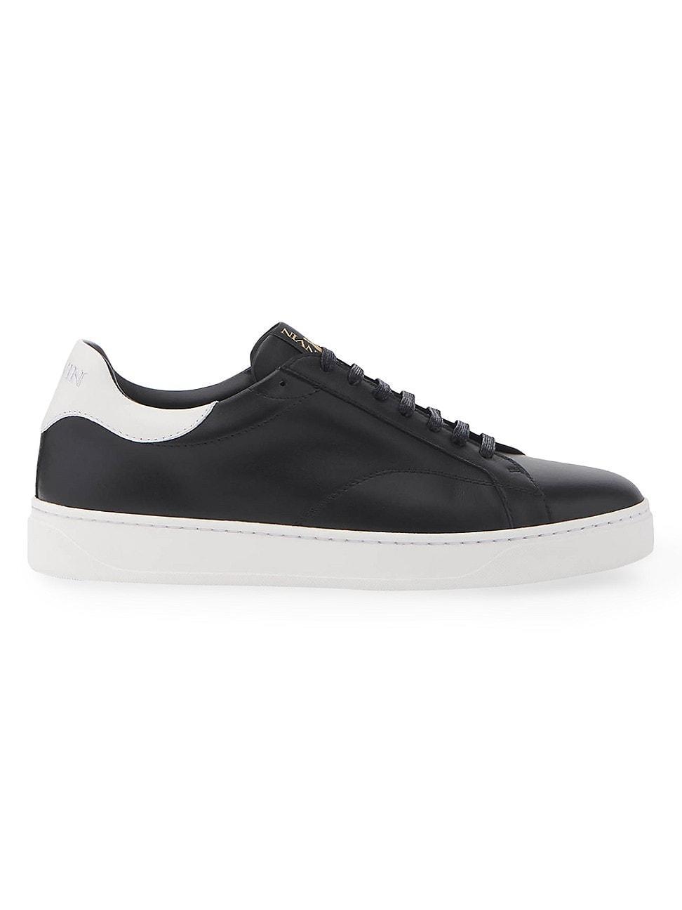 Mens Leather Sneakers Product Image