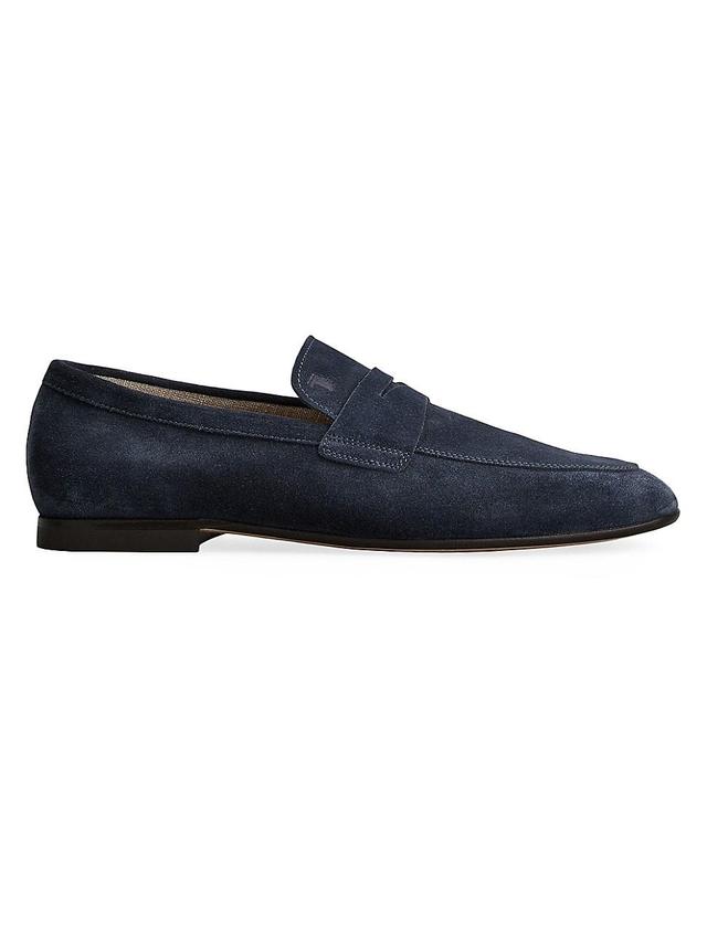 Mens Moc-Style Suede Loafers Product Image