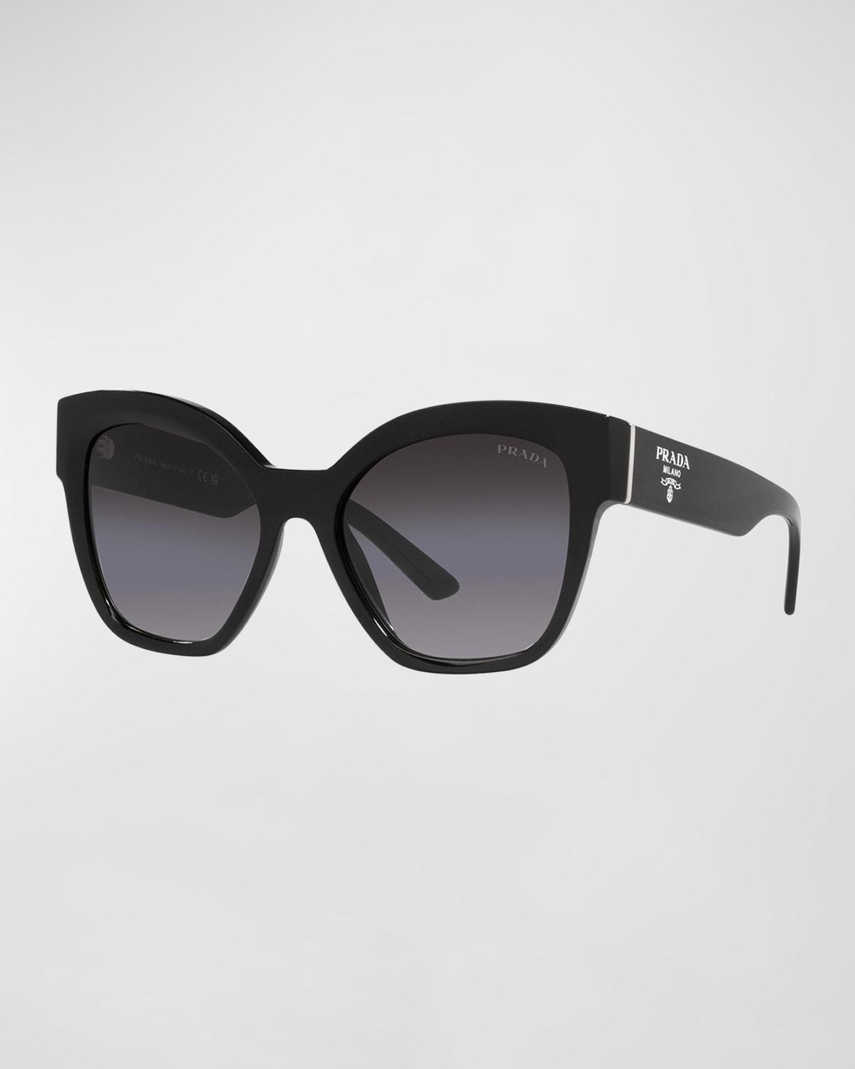 Semi-Transparent Acetate Cat-Eye Sunglasses Product Image