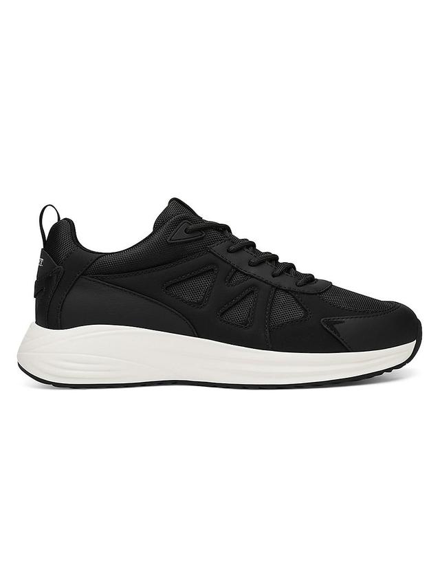 Mens Angel Textile & Leather Sneakers Product Image