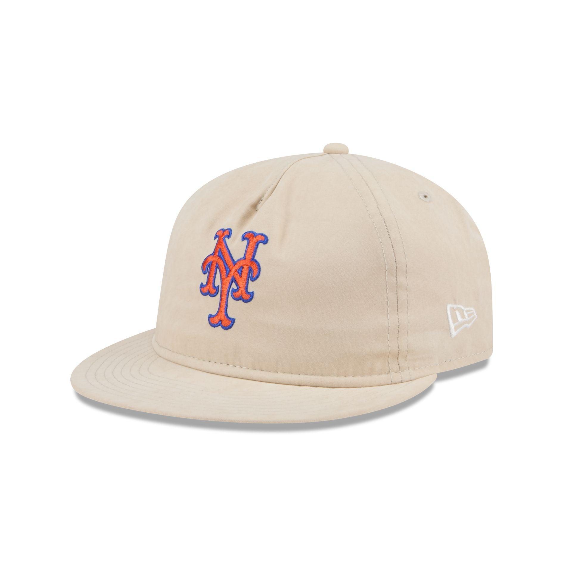 New York Mets Brushed Nylon Retro Crown 9FIFTY Adjustable Hat Male Product Image