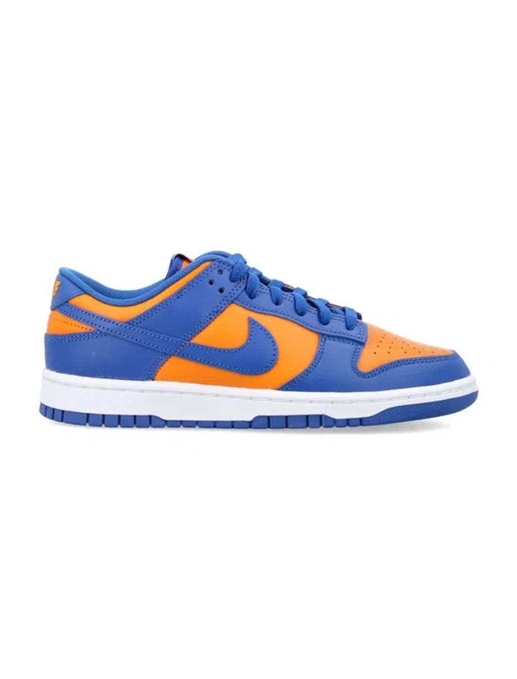 NIKE Dunk Low Retro Sneaker In Bright Ceramic Royal Product Image