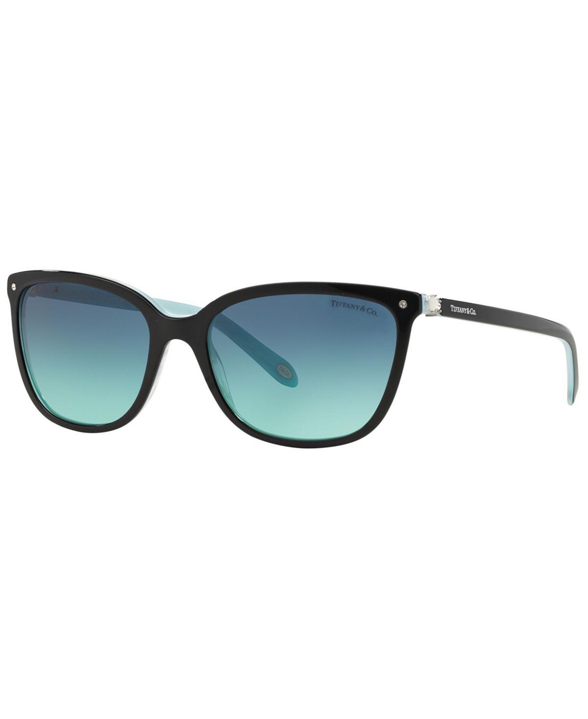 Tiffany & Co. Sunglasses, TF4105HB 55 - TORTOISE BLUE Product Image