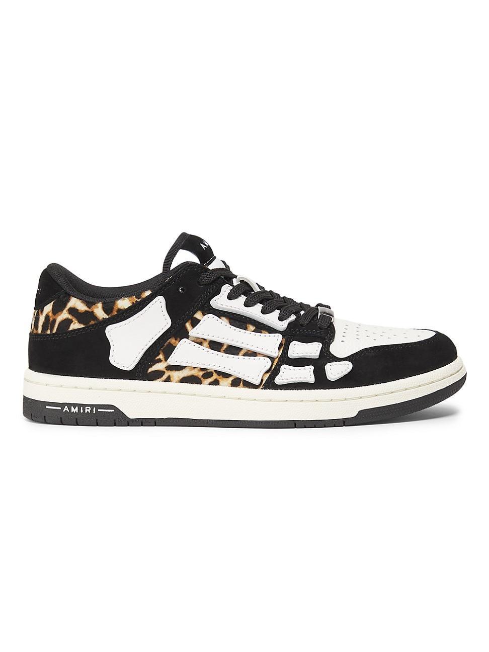 Womens Leopard Skel Top Low Sneakers Product Image