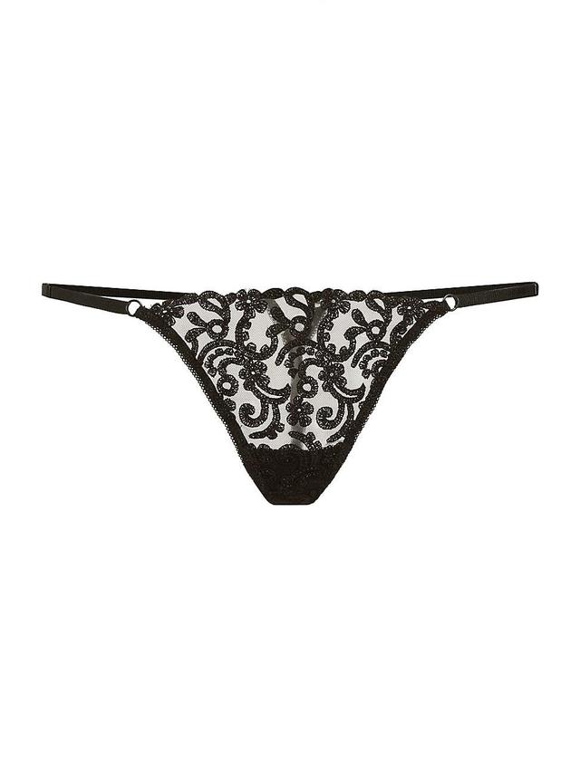 Womens Lola Lace G-String Thong Product Image