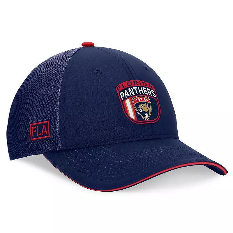 Mens Fanatics Navy Florida Panthers 2024 NHL Draft On Stage Trucker Adjustable Hat, Pnt Blue Product Image