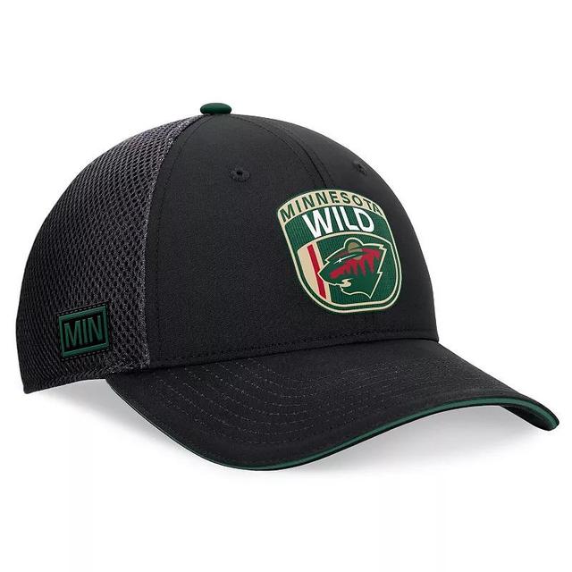 Mens Fanatics Minnesota Wild 2024 NHL Draft On Stage Trucker Adjustable Hat Product Image