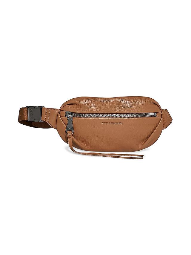 Womens Milan Leather Bum Bag Product Image