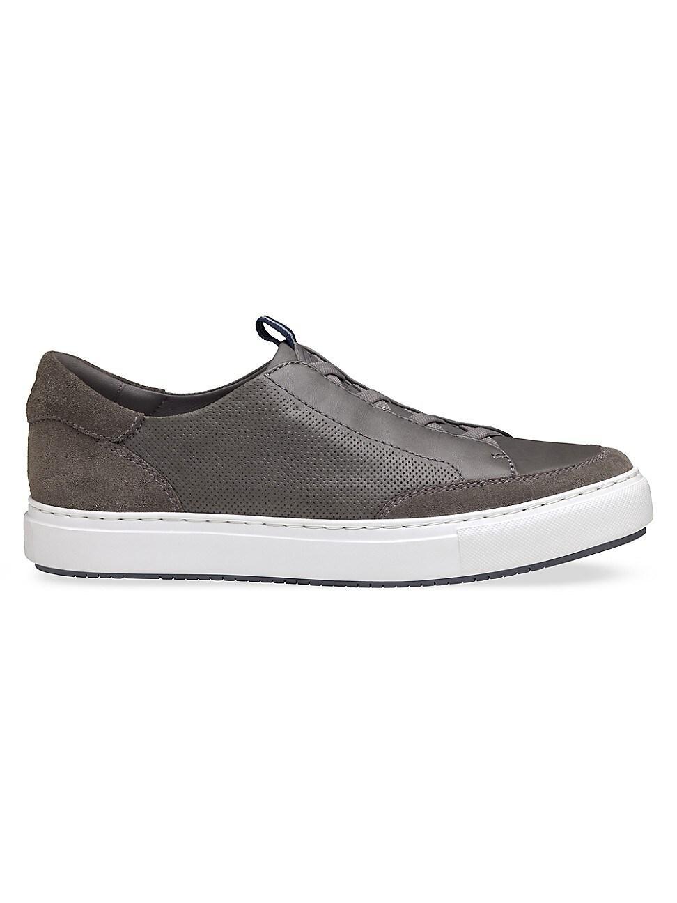 Mens J & M Collection Anson Leather Sneakers Product Image