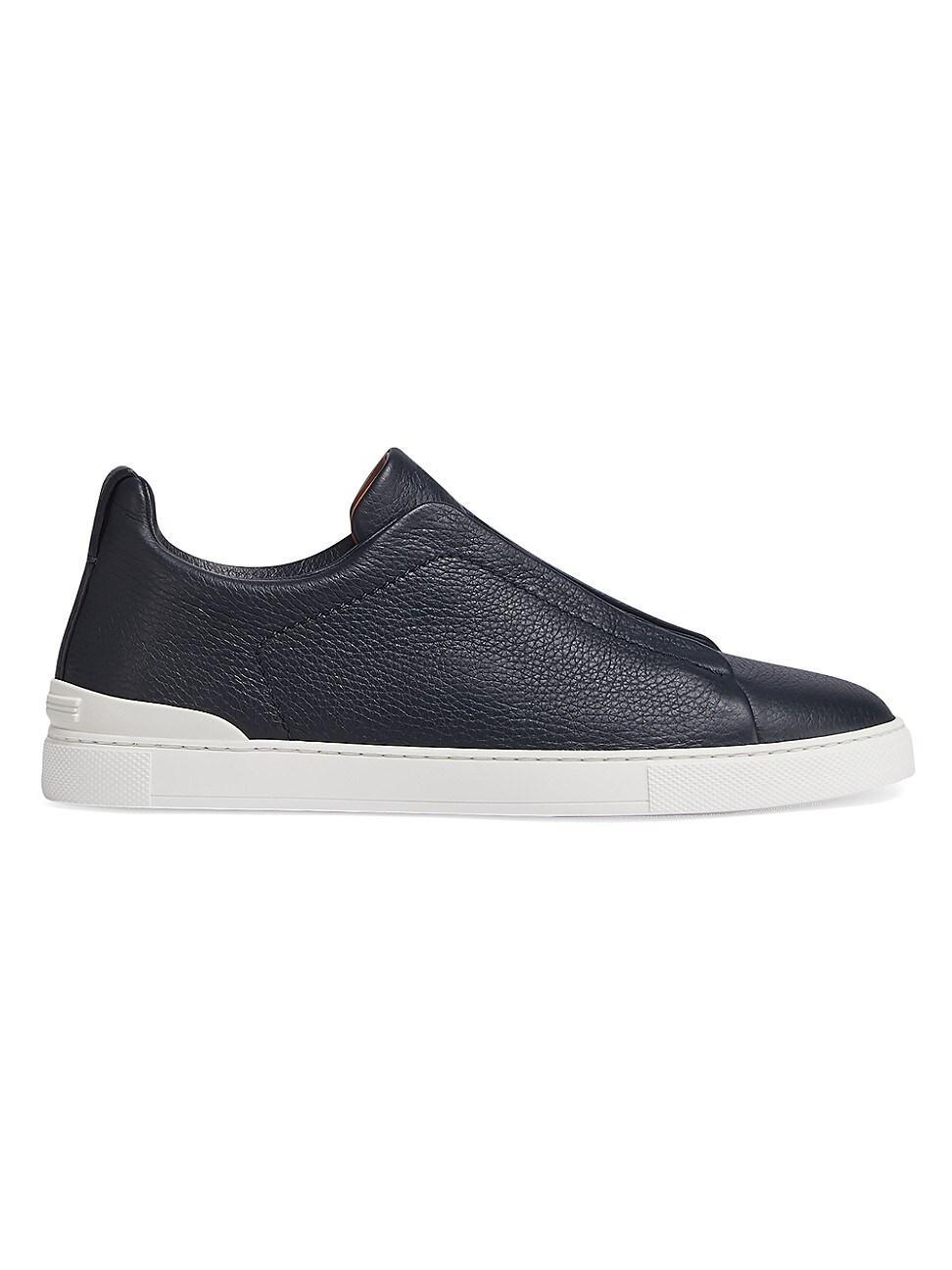 Mens Deerskin Triple Stitch Sneakers Product Image