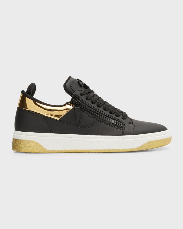 Mens GZ/94 Leather Low-Top Sneakers Product Image