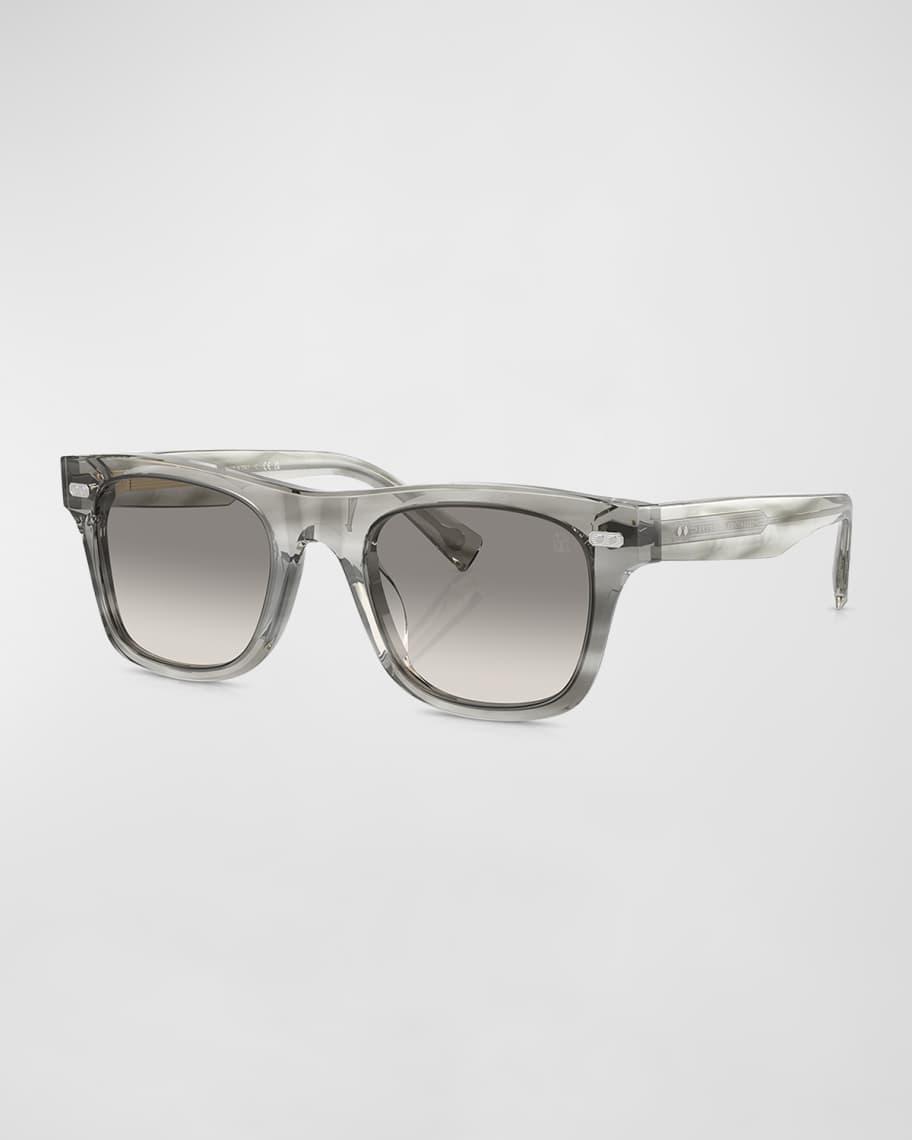 Men's bc4002s Acetate Square Sunglasses Product Image