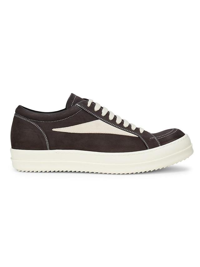 Mens Vintage Suede Low-Top Sneakers Product Image