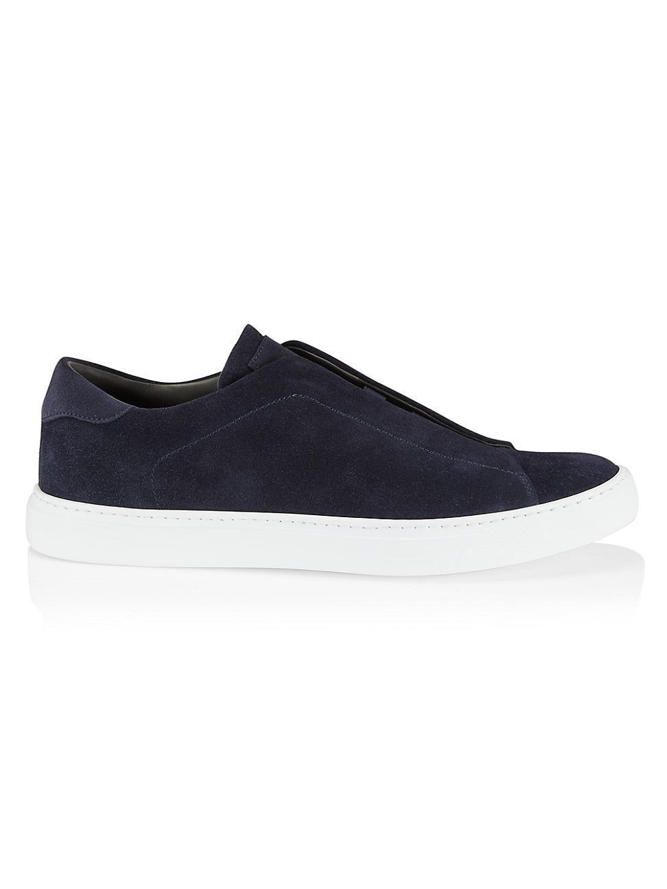 Mens Stone Suede Slip-On Sneakers Product Image