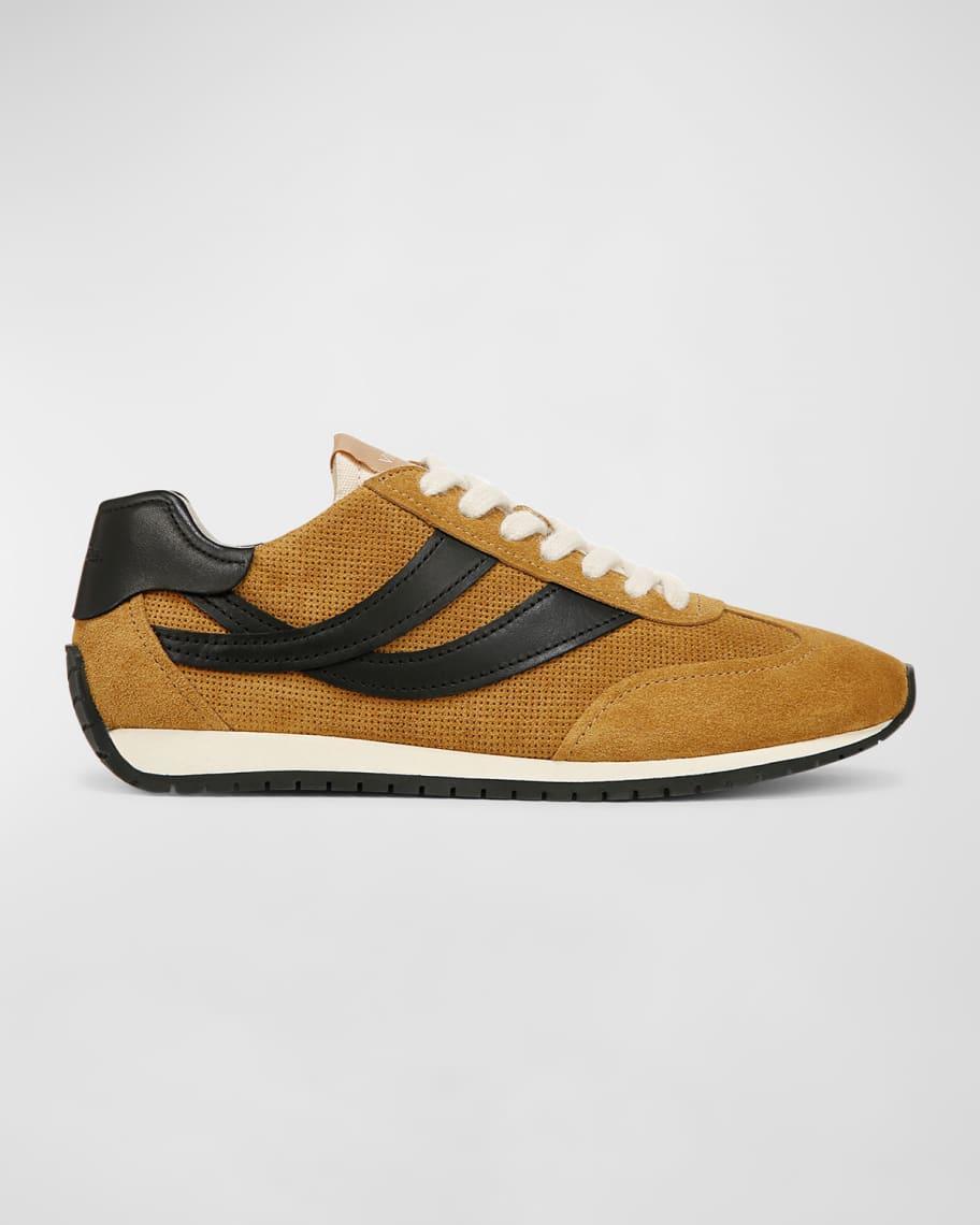 Oasis Mixed Leather Retro Sneakers Product Image