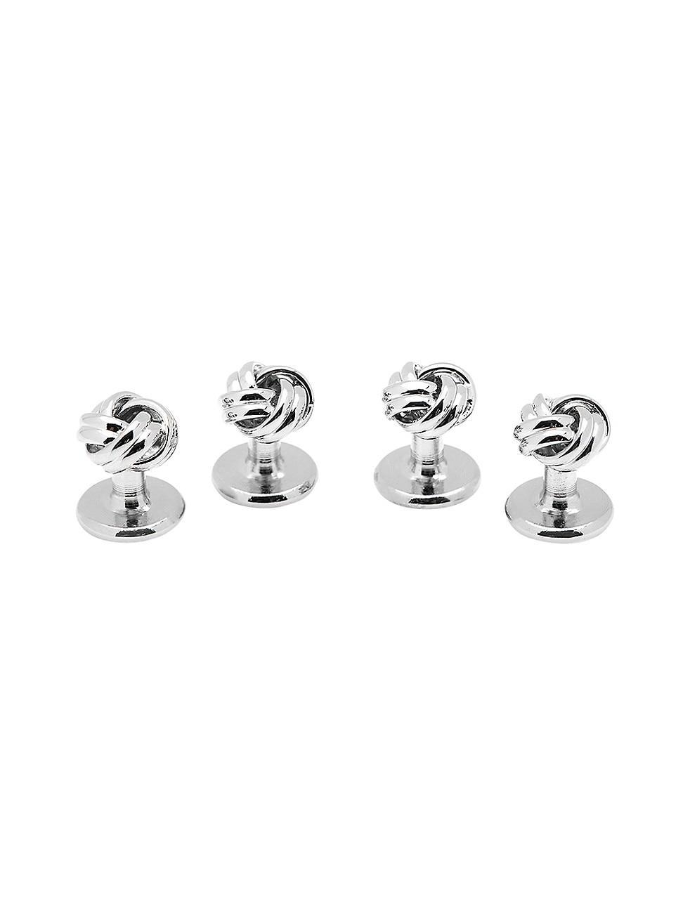 Mens Tuxedo Knot Studs Product Image