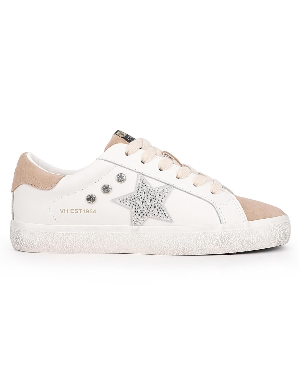 Vintage Havana Excel Suede Rhinestone Star Sneakers Product Image