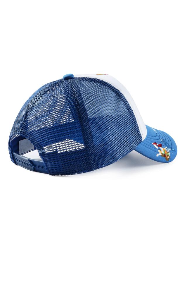 Neptune Neon Blue Trucker Hat Male Product Image