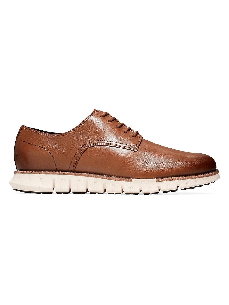 Mens ZEROGRAND Remastered Plain-Toe Leather Oxfords Product Image