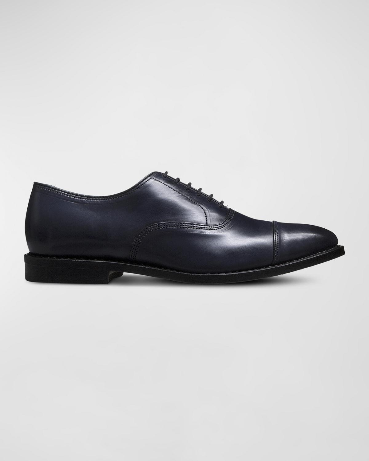 Mens Park Avenue Leather Cap-Toe Oxfords Product Image