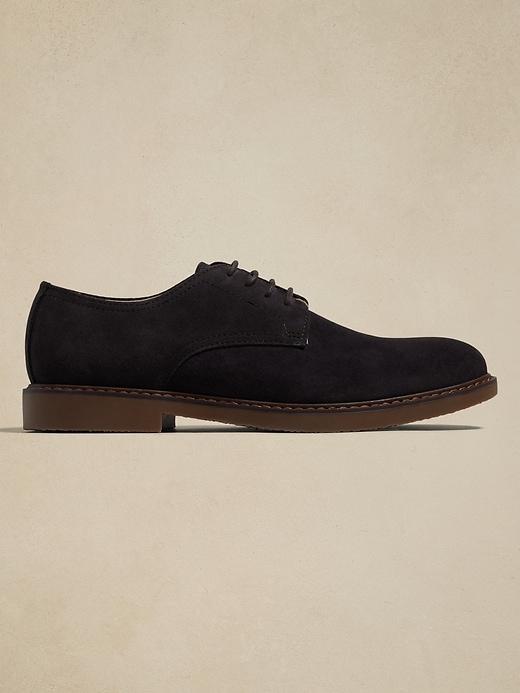 Suede Casual Derby Shoe Product Image