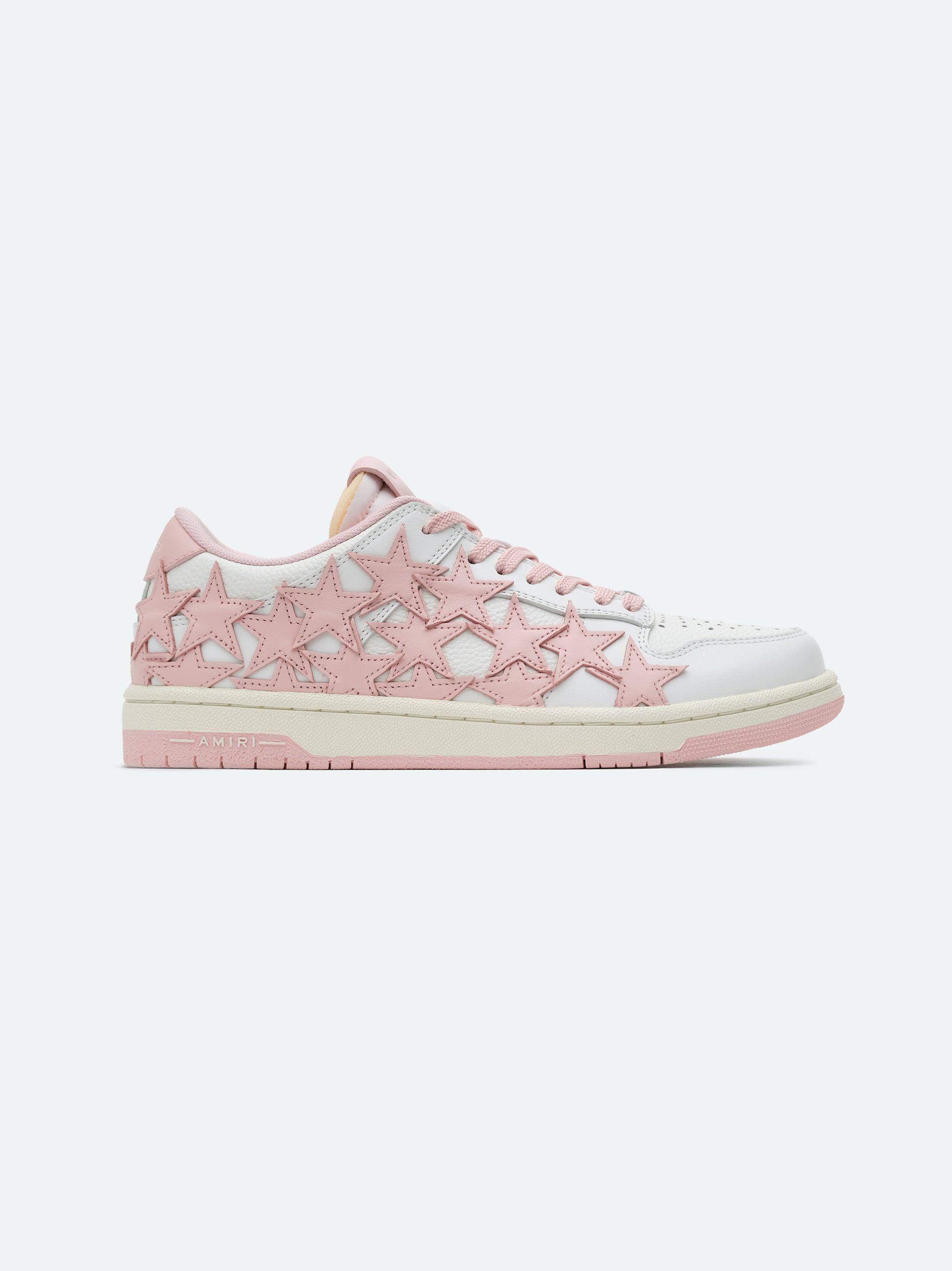 WOMEN - STARS LOW - White Pink Female Product Image