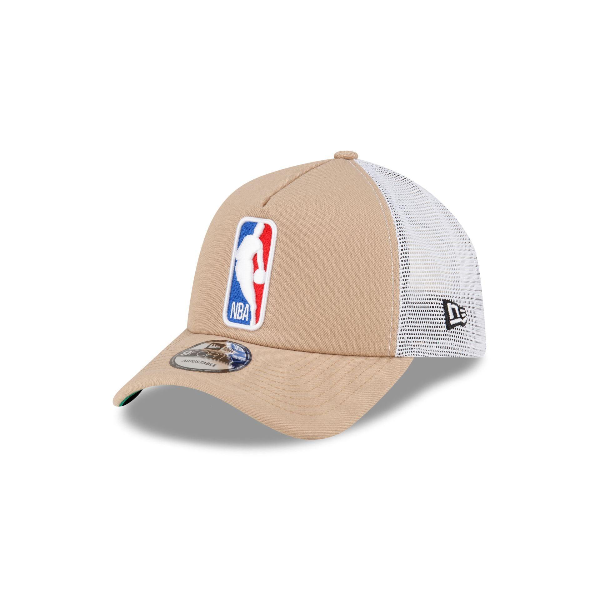 Detroit Pistons Logoman 9FORTY A-Frame Snapback Hat Male Product Image