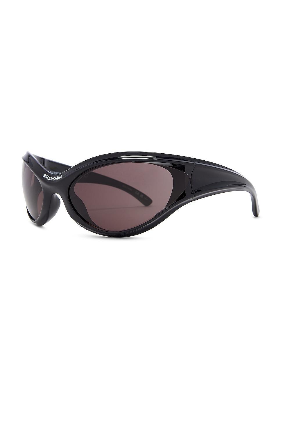 Balenciaga Dynamo Sunglasses in Black Product Image