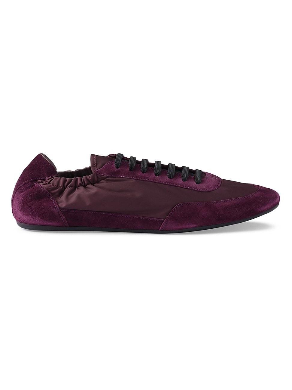 Womens Collapse Re-Nylon and Suede Sneakers Product Image