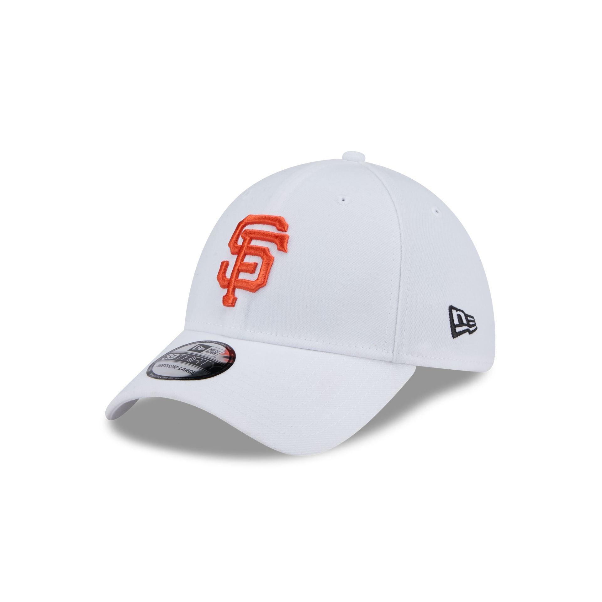 San Francisco Giants Optic White 39THIRTY Stretch Fit Hat Male Product Image