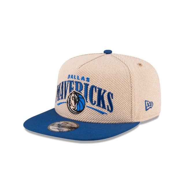 Dallas Mavericks Terry Heather 9FIFTY A-Frame Snapback Hat Male Product Image