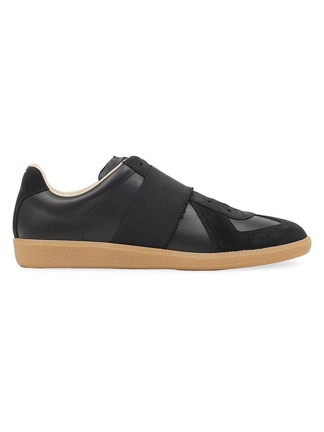 Mens Y-3 Gazelle Leather Sneakers Product Image