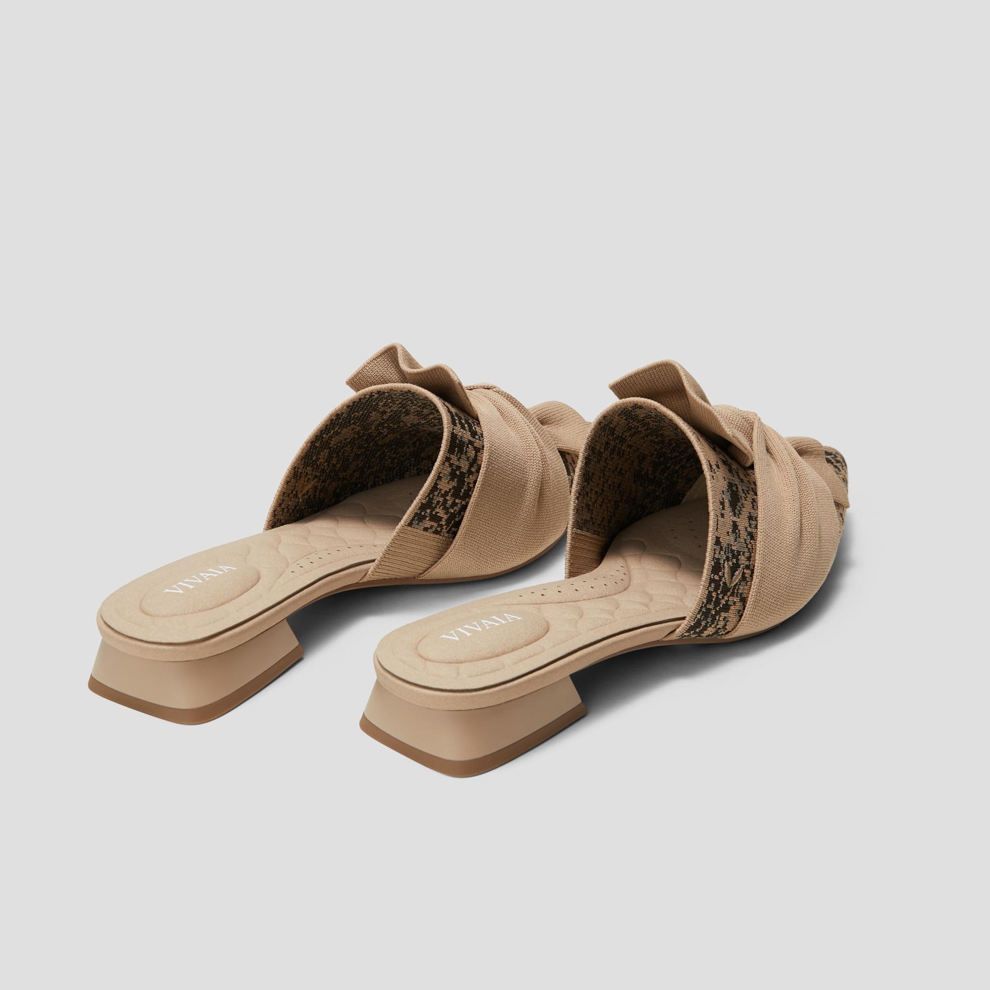 Pointed-Toe Knot Sandals (Yaffa Pro) Product Image