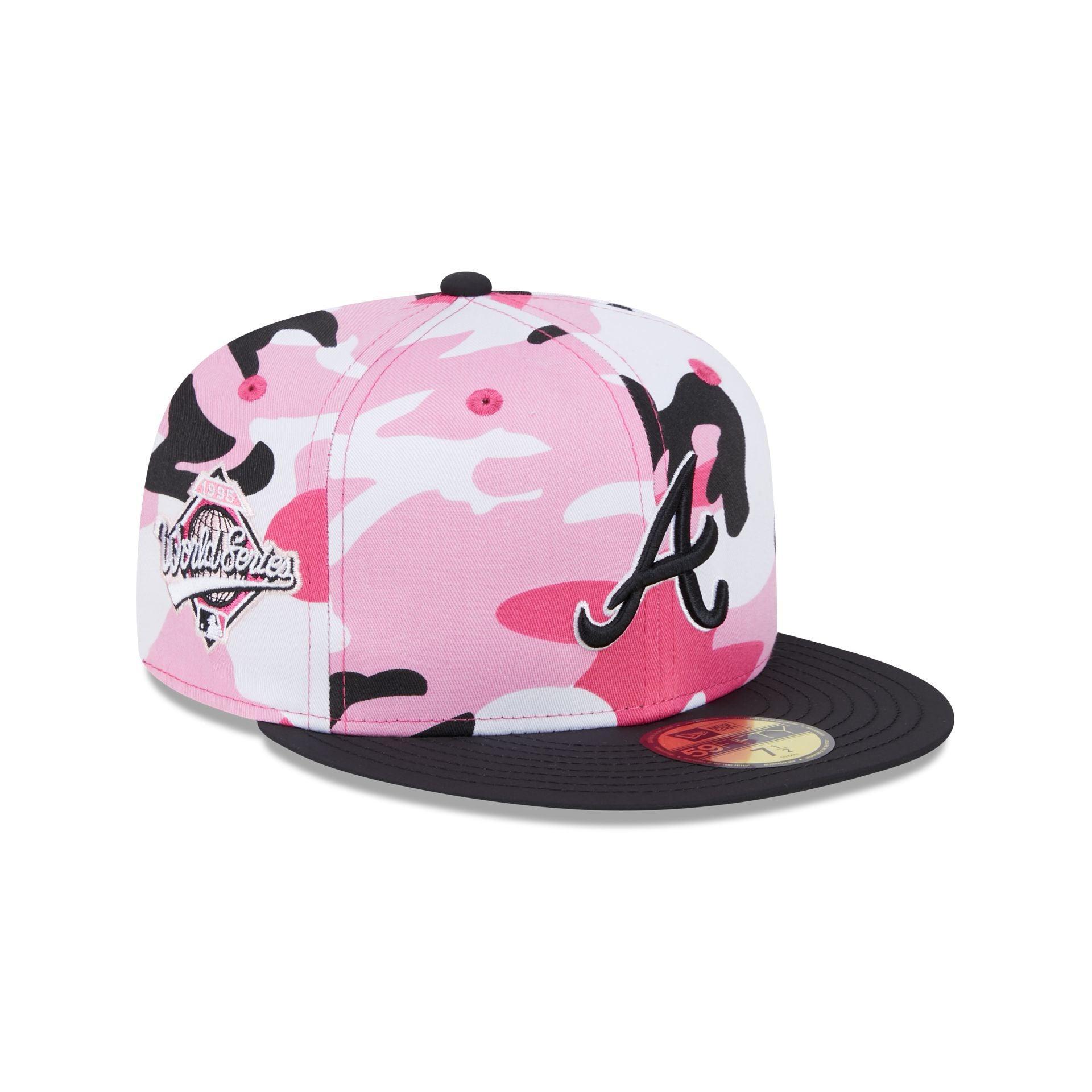 Just Caps Color Camo Atlanta Braves 59FIFTY Fitted Hat Male Product Image