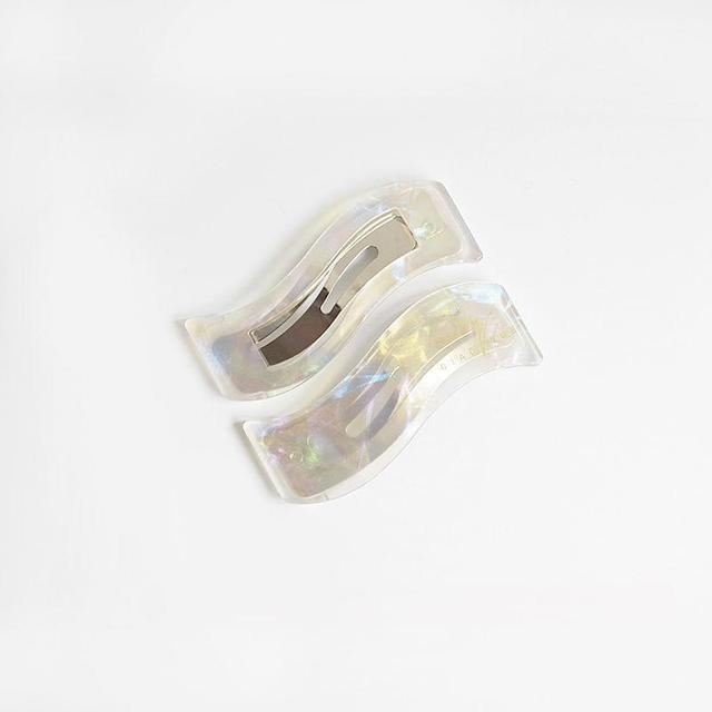 Set of 2: Wavy Acetate Hair Clip Product Image