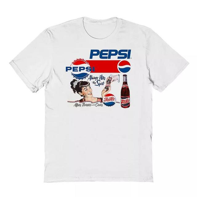 Mens Pepsi Vintage Ad Collage Graphic Tee Product Image