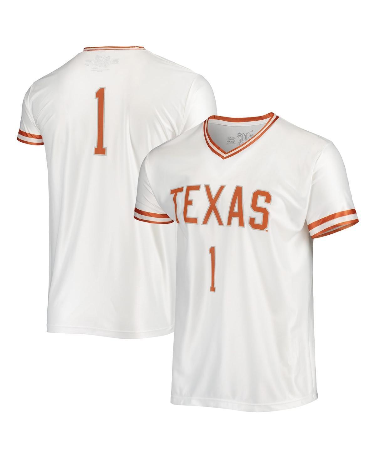 Mens Original Retro Brand Texas Longhorns Basketball Jersey Product Image