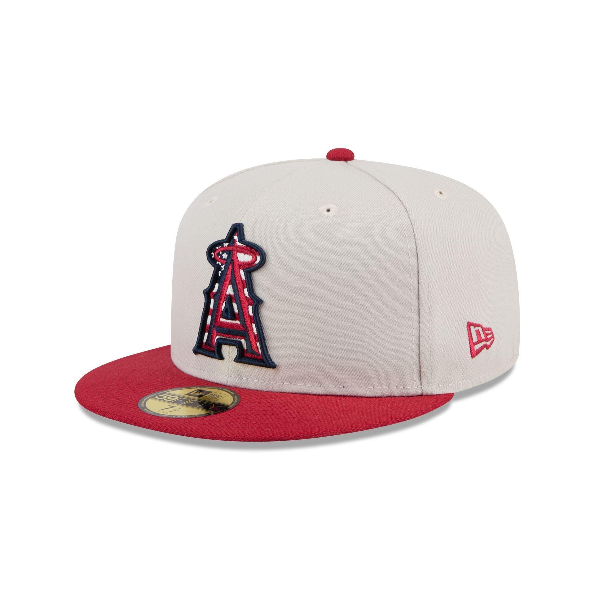 Los Angeles Angels Independence Day 2024 59FIFTY Fitted Hat Male Product Image